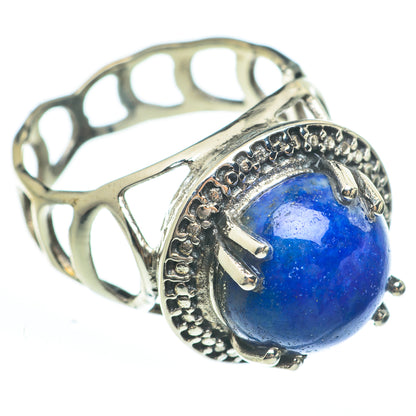 Lapis Lazuli Rings handcrafted by Ana Silver Co - RING61843