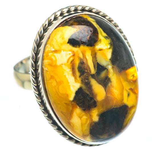 Amber Rings handcrafted by Ana Silver Co - RING61853