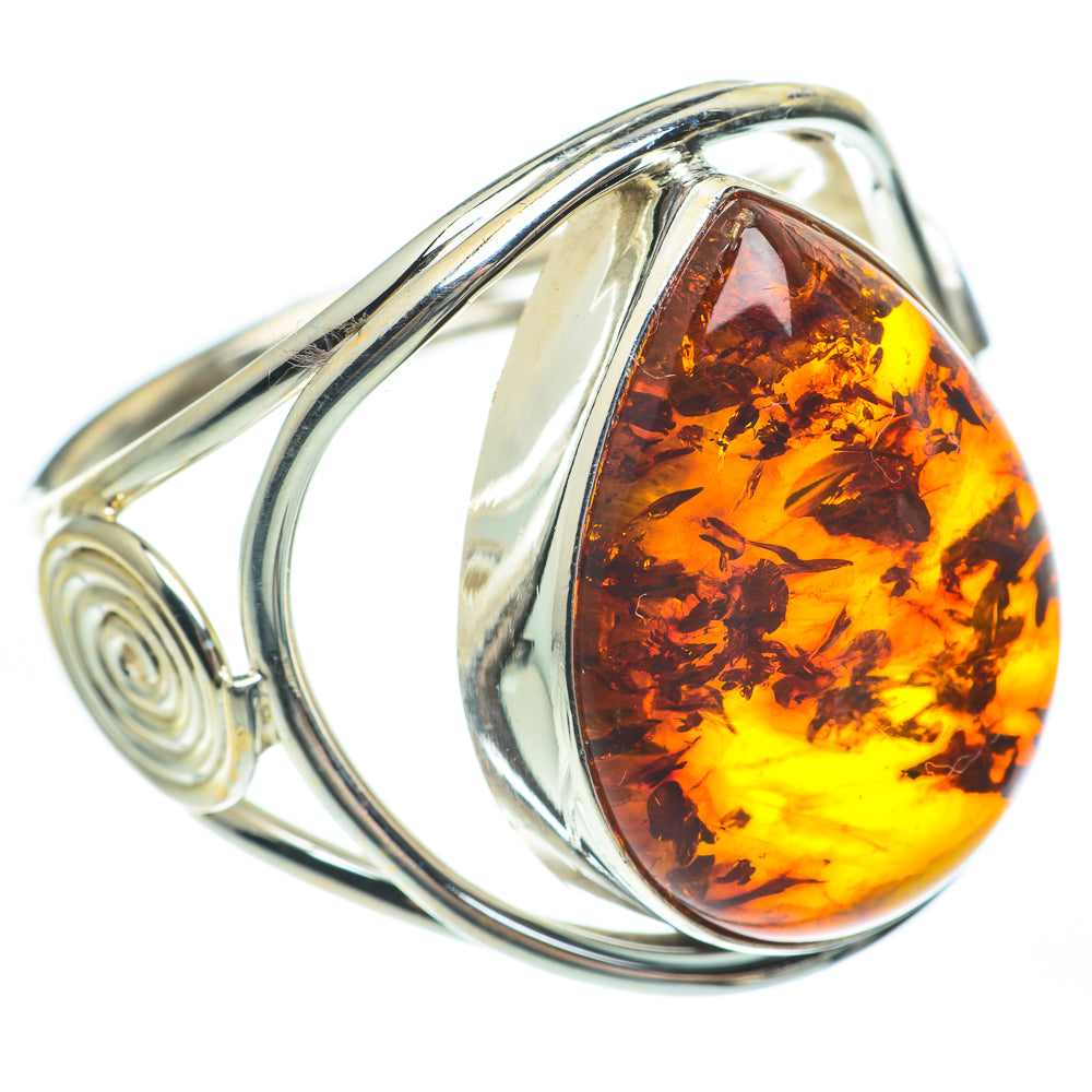 Baltic Amber Rings handcrafted by Ana Silver Co - RING61858