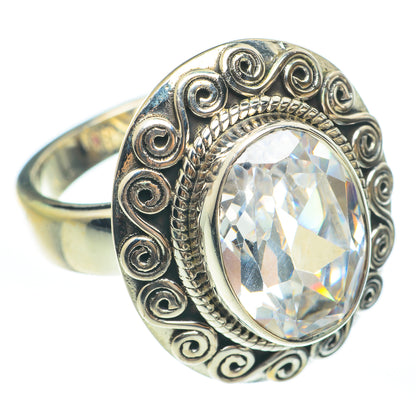 White Quartz Rings handcrafted by Ana Silver Co - RING61864