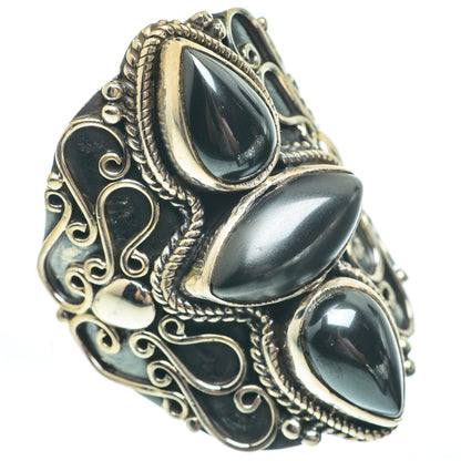 Hematite Rings handcrafted by Ana Silver Co - RING61873