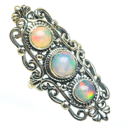 Ethiopian Opal Rings handcrafted by Ana Silver Co - RING61899