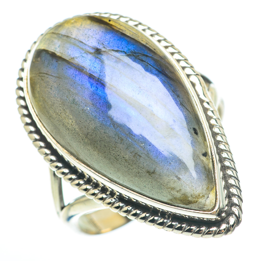 Labradorite Rings handcrafted by Ana Silver Co - RING61906