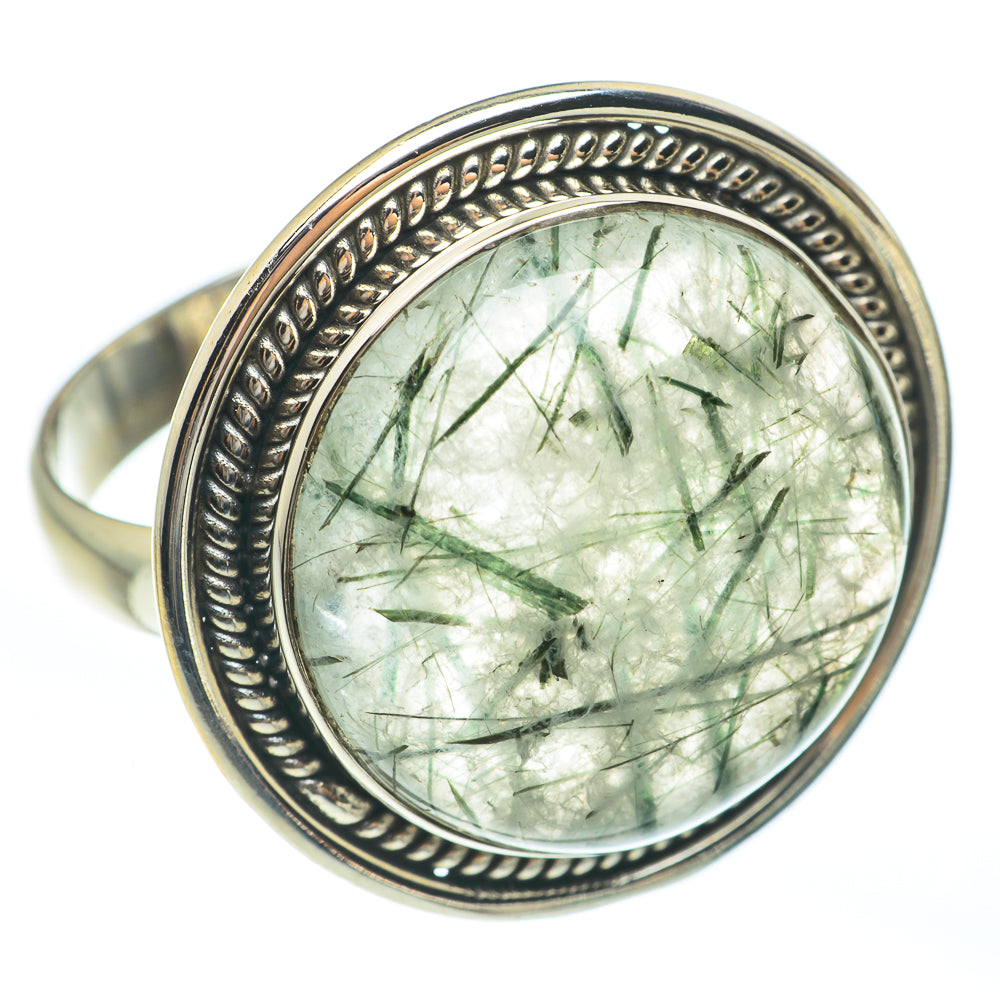 Tourmalinated Quartz Rings handcrafted by Ana Silver Co - RING61916