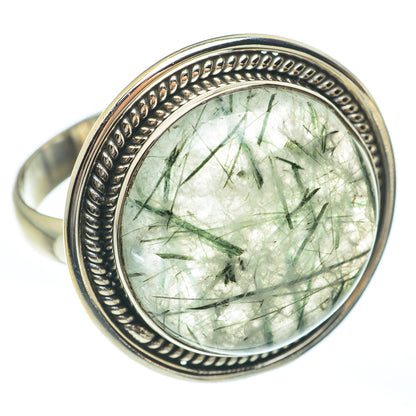 Tourmalinated Quartz Rings handcrafted by Ana Silver Co - RING61916