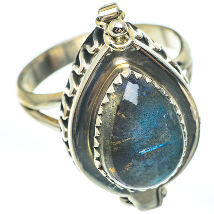 Labradorite Rings handcrafted by Ana Silver Co - RING61928