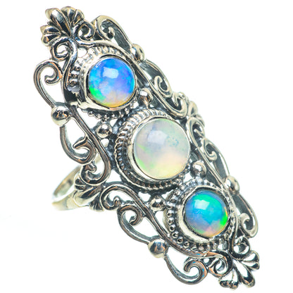 Ethiopian Opal Rings handcrafted by Ana Silver Co - RING61940