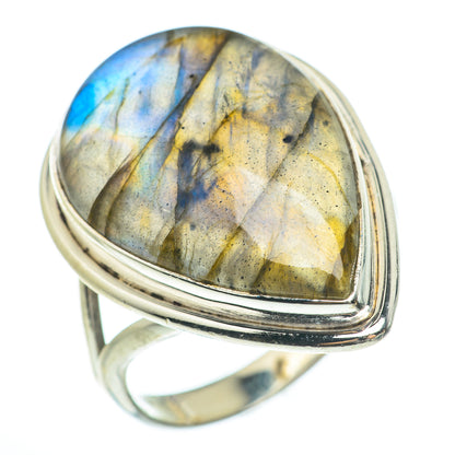 Labradorite Rings handcrafted by Ana Silver Co - RING61948