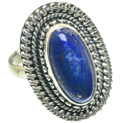 Lapis Lazuli Rings handcrafted by Ana Silver Co - RING61952
