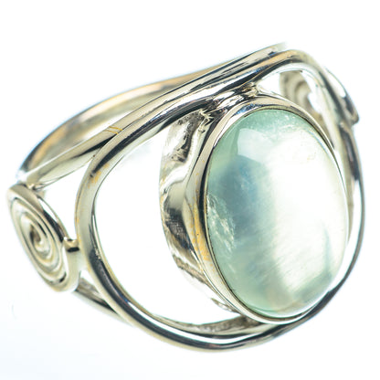 Blue Fluorite Rings handcrafted by Ana Silver Co - RING61954