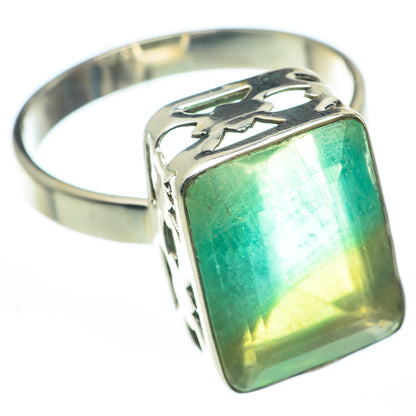Green Fluorite Rings handcrafted by Ana Silver Co - RING61956