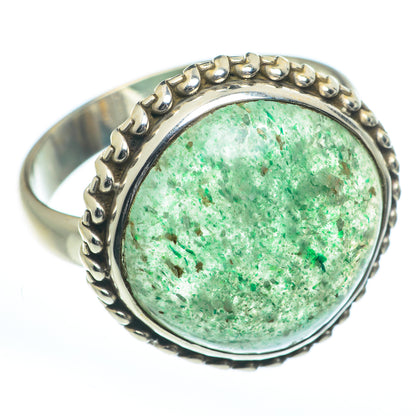 Green Aventurine Rings handcrafted by Ana Silver Co - RING61957