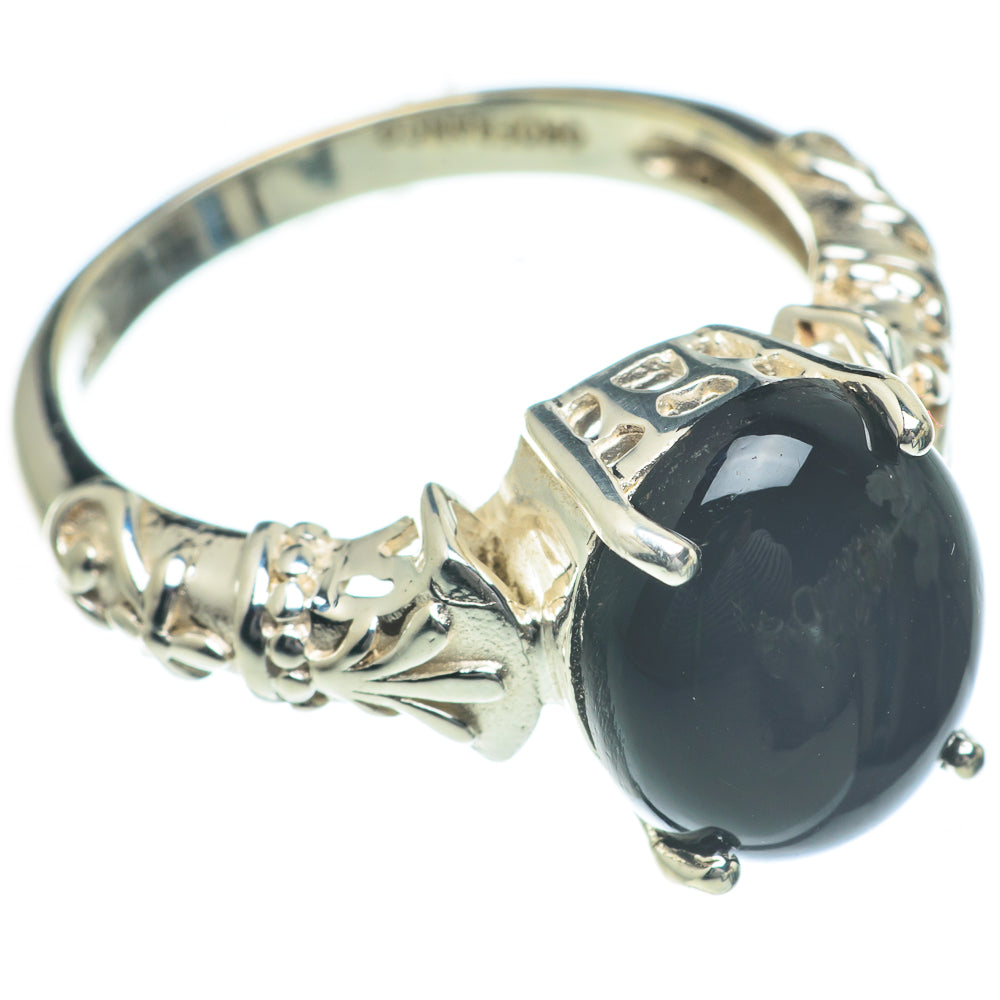 Black Onyx Rings handcrafted by Ana Silver Co - RING61978