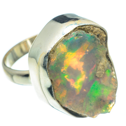 Ethiopian Opal Rings handcrafted by Ana Silver Co - RING61983