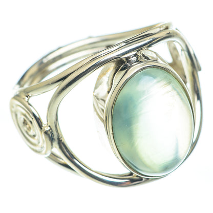 Blue Fluorite Rings handcrafted by Ana Silver Co - RING61993