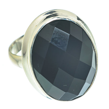 Black Onyx Rings handcrafted by Ana Silver Co - RING62011