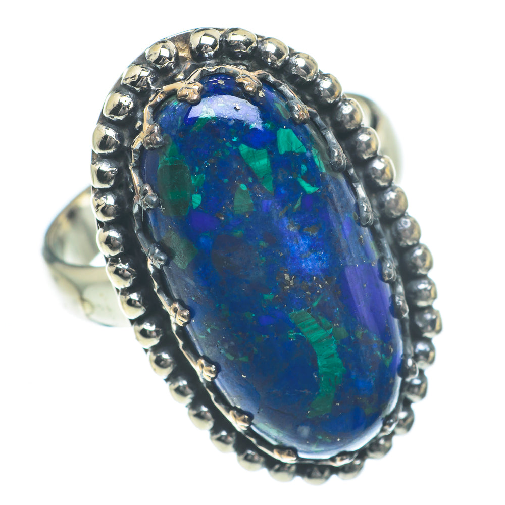 Azurite Rings handcrafted by Ana Silver Co - RING62014