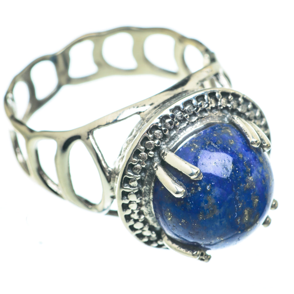 Lapis Lazuli Rings handcrafted by Ana Silver Co - RING62020