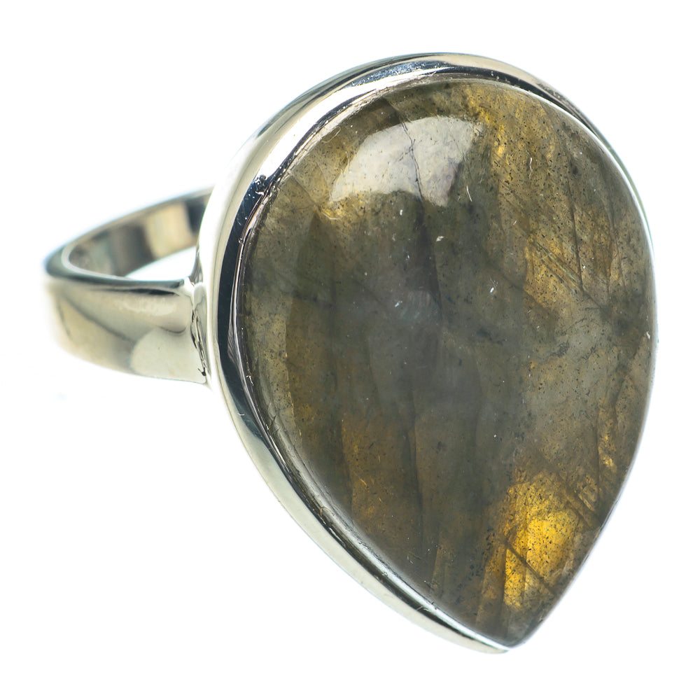 Labradorite Rings handcrafted by Ana Silver Co - RING62029