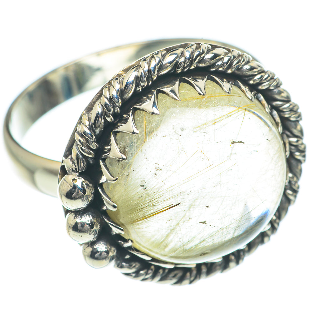 Prehnite Rings handcrafted by Ana Silver Co - RING62042