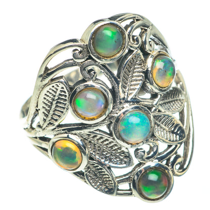 Ethiopian Opal Rings handcrafted by Ana Silver Co - RING62049