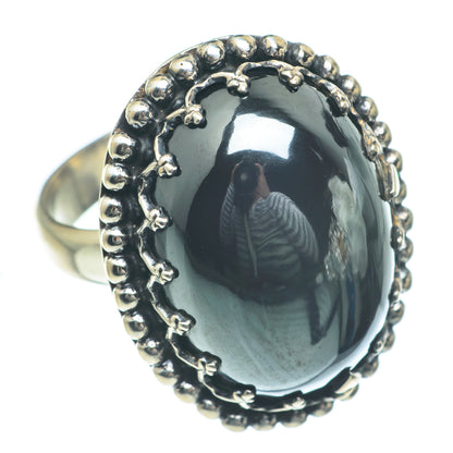 Hematite Rings handcrafted by Ana Silver Co - RING62052