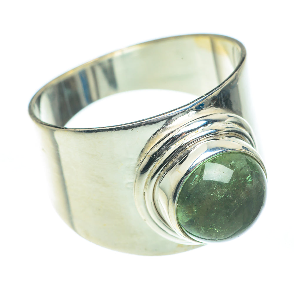 Green Tourmaline Rings handcrafted by Ana Silver Co - RING62057