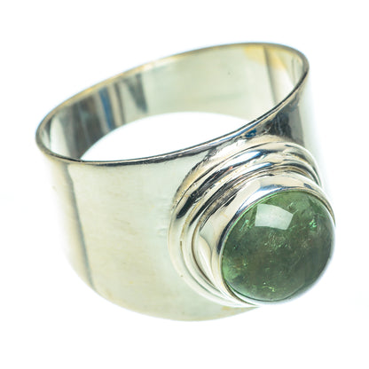 Green Tourmaline Rings handcrafted by Ana Silver Co - RING62057