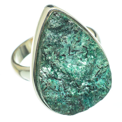 Green Fuchsite Rings handcrafted by Ana Silver Co - RING62062