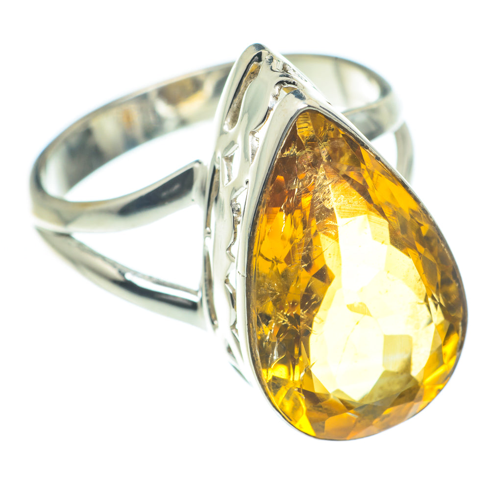 Citrine Rings handcrafted by Ana Silver Co - RING62064