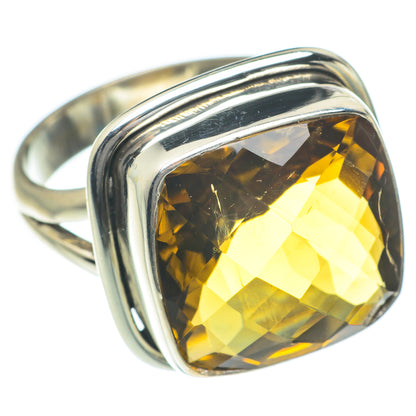 Citrine Rings handcrafted by Ana Silver Co - RING62065
