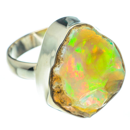 Ethiopian Opal Rings handcrafted by Ana Silver Co - RING62084