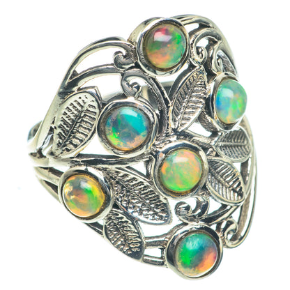 Ethiopian Opal Rings handcrafted by Ana Silver Co - RING62085