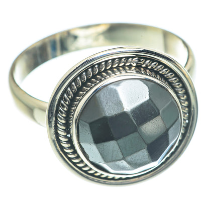 Hematite Rings handcrafted by Ana Silver Co - RING62086