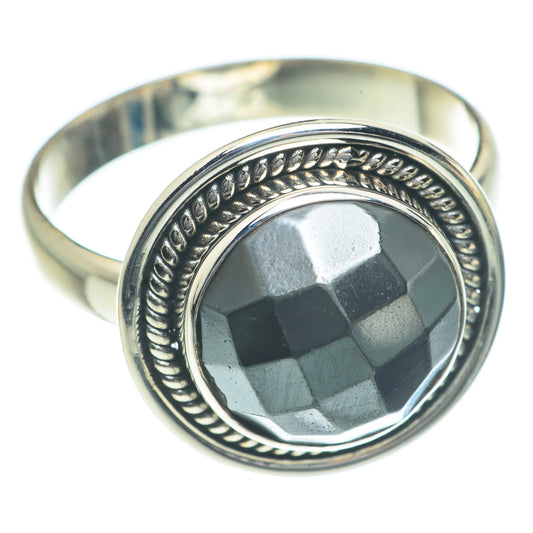 Hematite Rings handcrafted by Ana Silver Co - RING62086