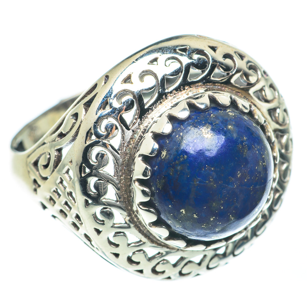 Lapis Lazuli Rings handcrafted by Ana Silver Co - RING62089