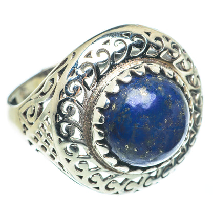 Lapis Lazuli Rings handcrafted by Ana Silver Co - RING62089