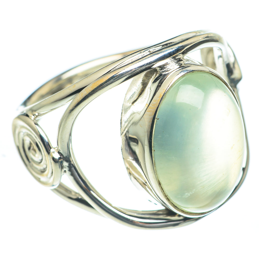 Aqua Chalcedony Rings handcrafted by Ana Silver Co - RING62091