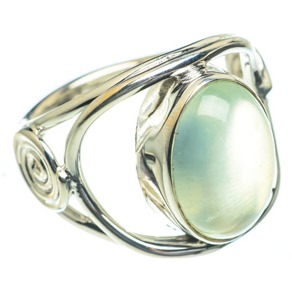 Aqua Chalcedony Rings handcrafted by Ana Silver Co - RING62091