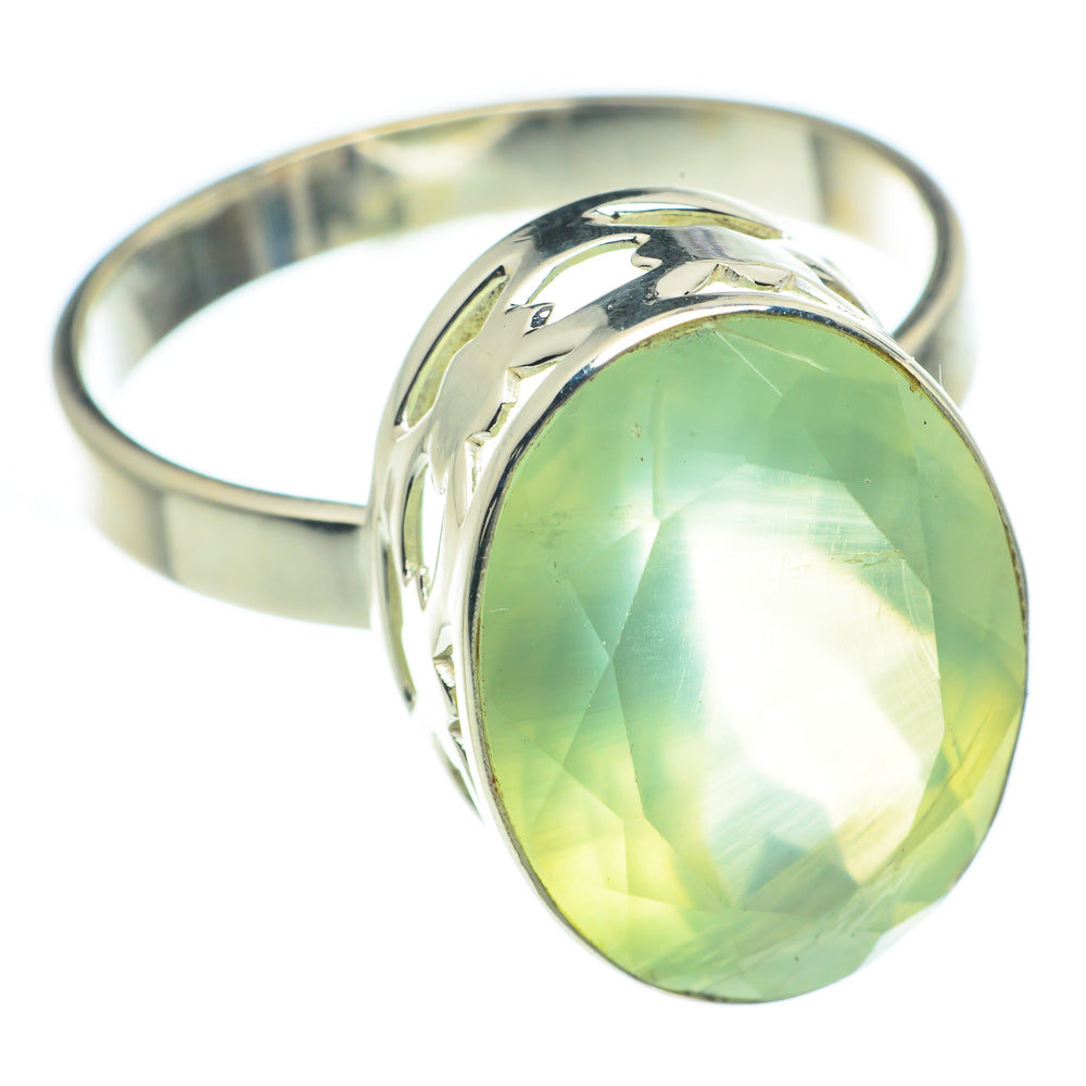 Prehnite Rings handcrafted by Ana Silver Co - RING62097