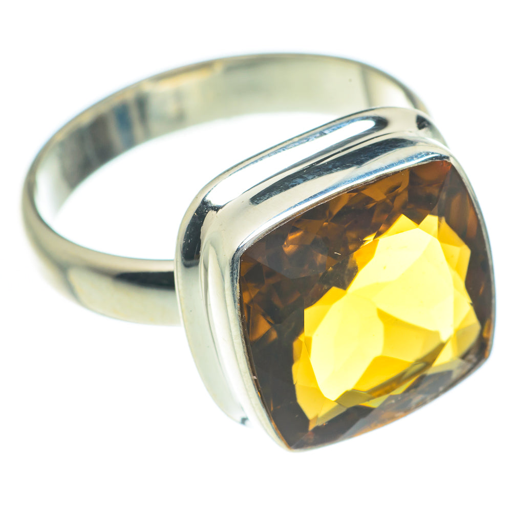 Mandarin Citrine Rings handcrafted by Ana Silver Co - RING62100
