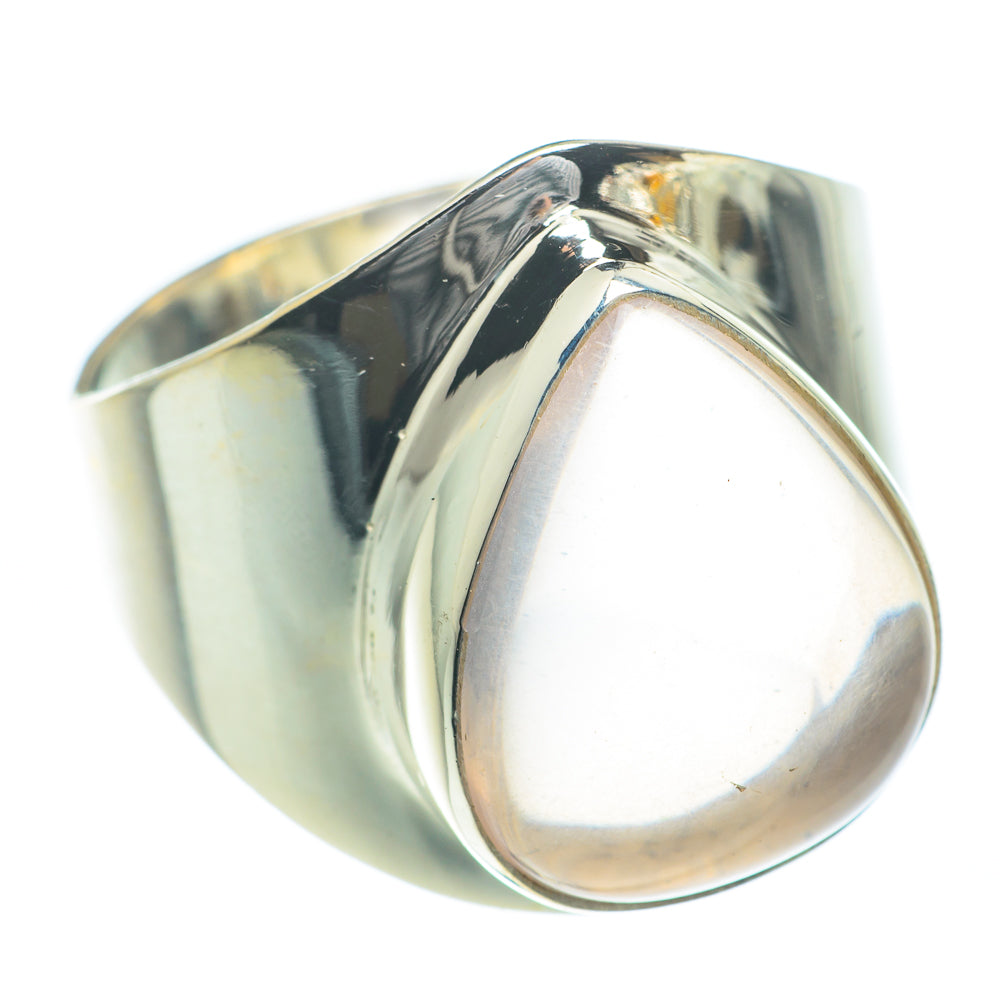 Rose Quartz Rings handcrafted by Ana Silver Co - RING62104