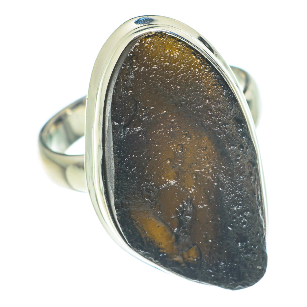 Tektite Rings handcrafted by Ana Silver Co - RING62111