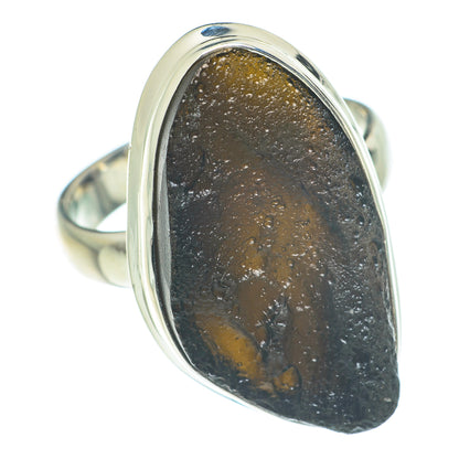 Tektite Rings handcrafted by Ana Silver Co - RING62111