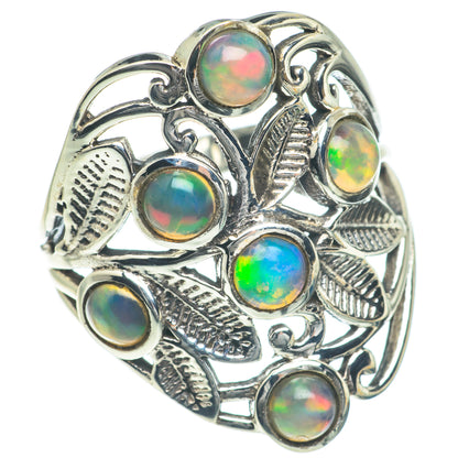 Ethiopian Opal Rings handcrafted by Ana Silver Co - RING62114