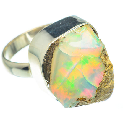 Ethiopian Opal Rings handcrafted by Ana Silver Co - RING62115