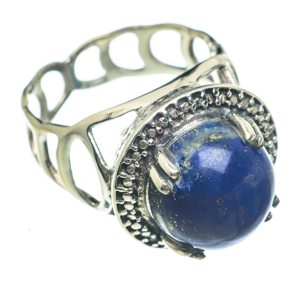 Lapis Lazuli Rings handcrafted by Ana Silver Co - RING62118
