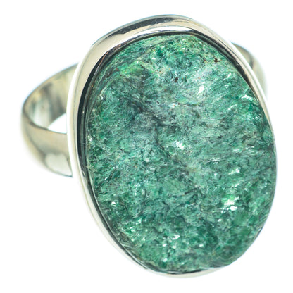 Green Fuchsite Rings handcrafted by Ana Silver Co - RING62122