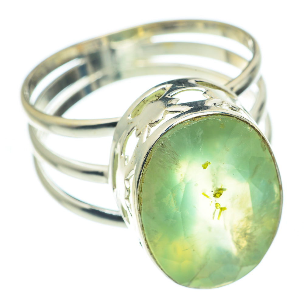 Prehnite Rings handcrafted by Ana Silver Co - RING62126