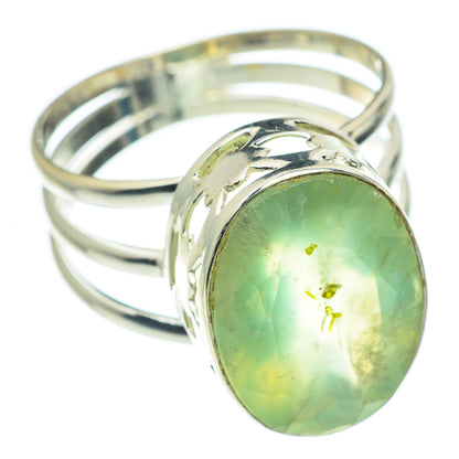 Prehnite Rings handcrafted by Ana Silver Co - RING62126